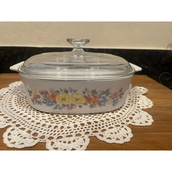 Corningware "Orchard Rose" 2 liter - Picture 1 of 6